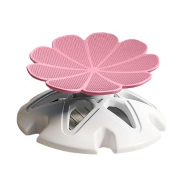 Imagem de AFXGUSD Cadeira Giratória Sensorial para Crianças, Brinquedo de Equilíbrio, Assento Giratório Antiderrapante para Crianças, Rosa, Tamanho real