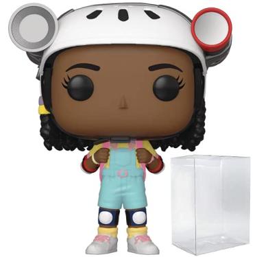 Imagem de POP [Stranger Things - Erica Sinclair Funko Vinyl Figure (Bundled with Compatible Box Protector Case), Multicolor, 3.75 inches