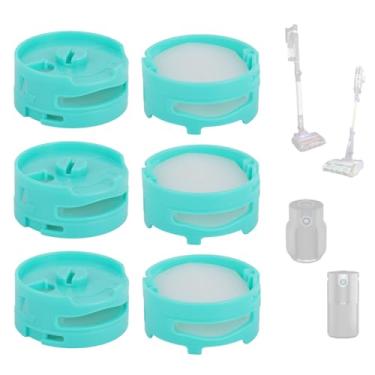 Imagem de 6 cartuchos de substituição neutralizadores de odor, compatíveis com Shark AZ3000 AZ3002 HZ3000 HZ3002 IZ862H IZ562H ZD550 ZU102 LA702 Aspirador vertical e purificador de ar HP152 HP301 HP302, peça