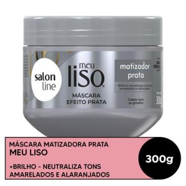 Imagem de Máscara Capilar Matizadora Salon Line Meu Liso Prata 300g