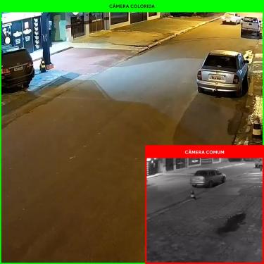 Imagem de Kit 4 Câmeras Segurança Color 1080p 2.8mm Dvr Intelbras 1tb