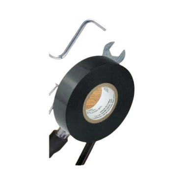 Imagem de Fita Isolante Elétrica Industrial Preta À Prova D'água De 3/4 Pol. X 1