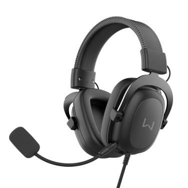 Imagem de Headset Gamer Warrior Hagen Preto com Microfone, Conector P3 3.5mm para PC, PS4, Xbox e Mobile - PH711