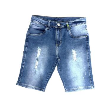Imagem de Bermuda Jeans One Jeans Casual Masculino Adulto - Ref 026782-Unissex