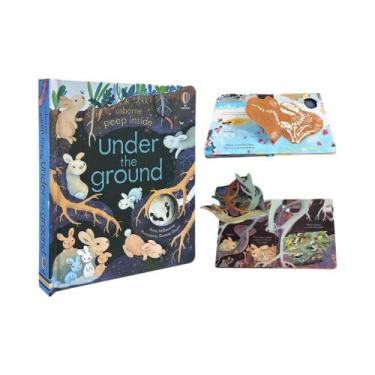 Imagem de Livro Educacional Infantil Com Imagens 3D Em Relevo Usborne Peep insid