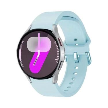Imagem de Pulseira De Silicone Para Samsung Galaxy Watch 40mm 44mm 45mm Sem Espa