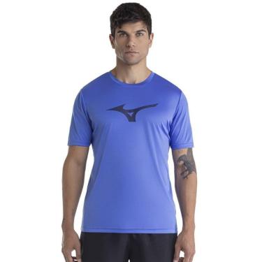 Imagem de Camiseta Mizuno Run Spark Masculina - Azul P-Masculino