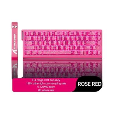 Imagem de Teclado Mecânico Gamer Profissional Com Fio X68HE ATTACK SHARK 8000Hz 