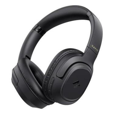 Imagem de Fone Bluetooth Havit H612BT Pro Cancelamento De Ruído Ativo 50h Bateri