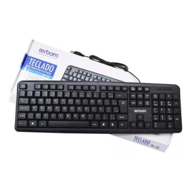 Imagem de Teclado Numerico Para Computador Original Exbom Usb Com Nota