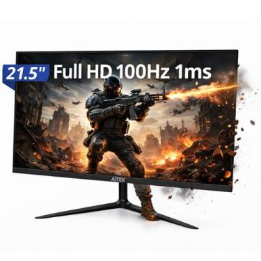 Imagem de Monitor Gamer 21.5 100hz Full Hd 1ms Ips Hdmi Vga Vesa - Aitek