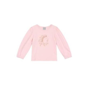 Imagem de Blusa infantil menina com estampa metalizada Mundi-Feminino