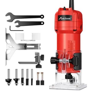Imagem de Fresadora de Madeira AVID POWER 630W 35.000 RPM com Base Fixa