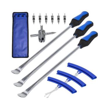 Imagem de Conjunto De Espátulas De Aço De 14,5 Polegadas Para Pneus De Motocicle