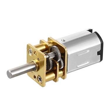Imagem de Greartisan Motor de redução de velocidade de alto torque DC 12V 300RPM N20 com motor de caixa de engrenagens de metal para brinquedos de controle remoto DIY, motores elétricos em miniatura para