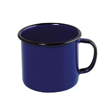 Imagem de Caneca 8 Esmaltado Azul 370 ml - Ewel, 1 Contagem (Pacote de 1)