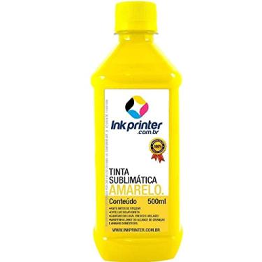 Imagem de Tinta Sublimática Inkprinter Amarela Para Sublimação (500ml)