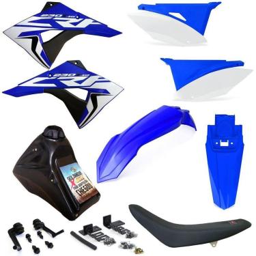 Imagem de Kit Plástico Biker Elite Completo Crf 230 Adaptável Xr 200 Xr 250 Tornado