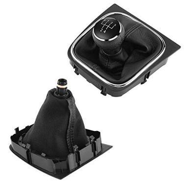 Imagem de Vbestlife. Botão de mudança de marcha manual automotivo, polaina de 5 velocidades para carro, manípulo, manípulo, manípulo, manípulo, manípulo, kit de bota para 6 Mk5 Mk6