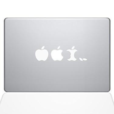 Imagem de The Decal Guru Adesivo de vinil comestível Apple MacBook - MacBook Pro de 13 polegadas (2015 e mais velho) - Branco (1056-MAC-13P-W)