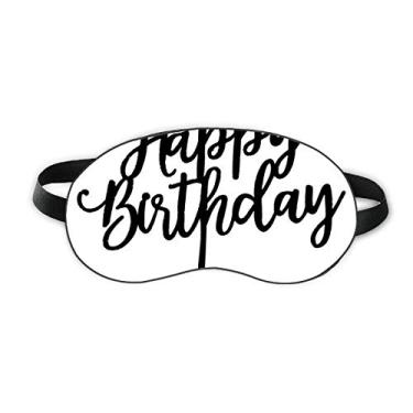 Imagem de Happy Birthday Presents Best Wishes Sleep Eye Shield Capa para sombra noturna macia