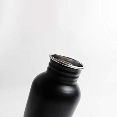 Imagem de Garrafa Met�lica Sport Alum Atrio 600ml Preto - Es313