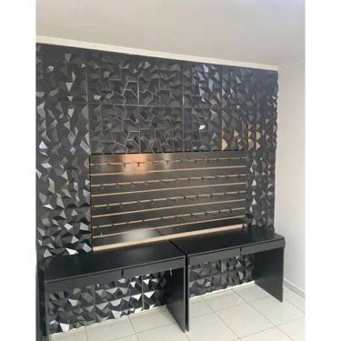 Imagem de Revestimento De Parede Roma Com 25 Placas Em Pvc Adesivos 3d