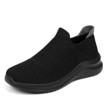 Imagem de Tenis Feminino Casual Casuais Academia Corrida Calçados Caminhada Antiderrapante Tênis 229 (35,Black(Preto))