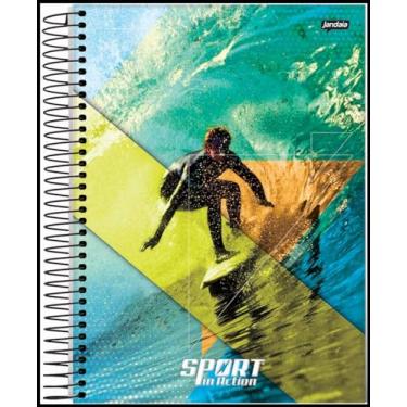 Imagem de Kit de Cadernos, Jandaia, Universitário, 20 Matérias, Capa Dura, Sport, 320 Folhas, Pacote com 2