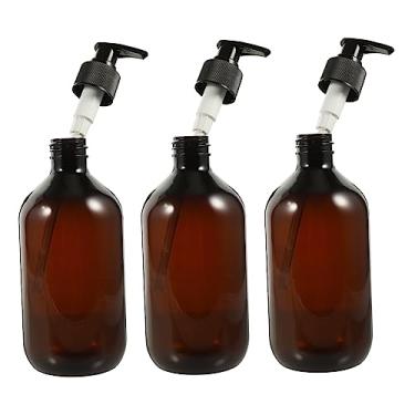 Imagem de DOITOOL Banho 3 Pecas garrafa de loção dispensadora frasco shampoo dispenser sabonete liquido banheiro condicionador corporal dispensador de boticário para as mãos xampu