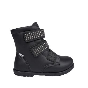 Imagem de Bota Infantil Feminina Pampili Preta - 1410-Feminino