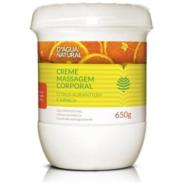 Imagem de Creme de mass drenagem linfática citrus d`agua natural 650g