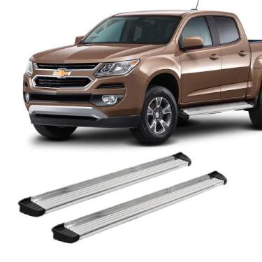 Imagem de Estribo s10 2012 a 2020 cabine dupla alumínio infinity - SOLAR