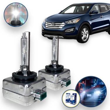 Imagem de Lâmpadas Xenon Farol D3s 4300k Hyundai Santa Fé 2014 á 2015 - ShockLig