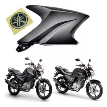 Imagem de Tomada Ar Direito Aba Tanque + Adesivo Ybr Factor 125 150 - Yamaha