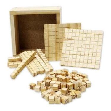 Imagem de Jogo Material Dourado 111 Peças 2922 Pais E Filhos - OEM