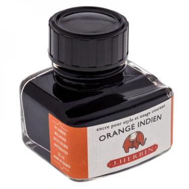 Imagem de Tinta Para Caneta Tinteiro Herbin 30ml Orange Indien