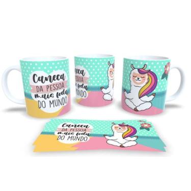 Imagem de Canecas de Porcelana Personalizadas Ihama Irritada - Estampa Sublimada