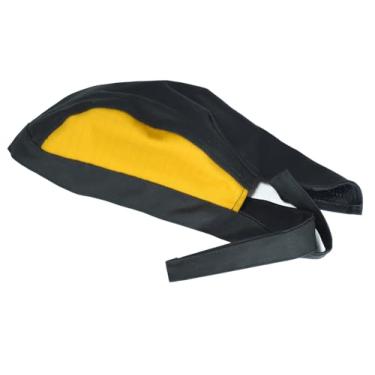 Imagem de RIVERWELD Chapéu de pirata de tecido retardador de chamas, cor preta e amarela para soldadores, capacete de soldagem, equipamento de segurança de trabalho, proteção da cabeça de engrenagem