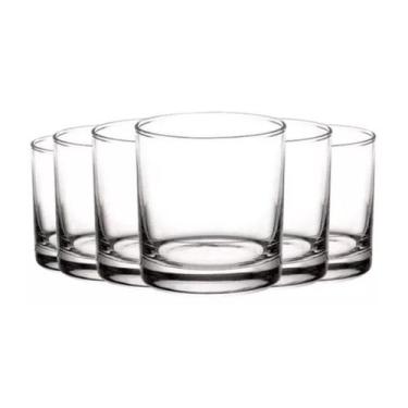 Imagem de Jogo 6 Copos de Whisky Rocks Vidro 320 ml - Nadir - Lua Mística - 100%