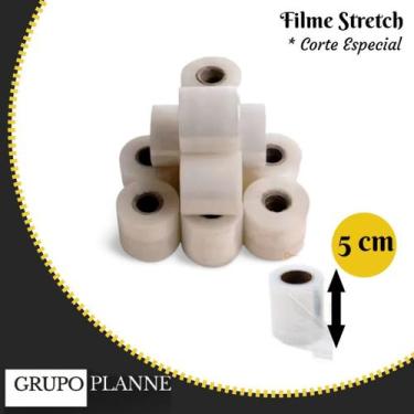 Imagem de FILME STRETCH CORTE 5cm 50mm 1' - Grupo Planne, 25 Rolos