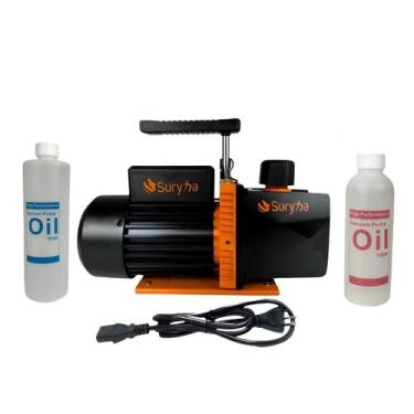 Imagem de Bomba Vácuo 12cfm - Duplo Estágio Suryha Bivolt 110V/220V