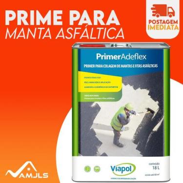 Imagem de Prime P/ Manta Liquida Ultra Viapol Emborrachada Para Lajes Telhas Par