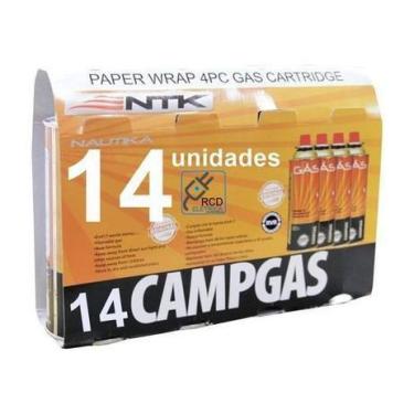 Imagem de Kit 14 Unidades De Refil Campgás Original Nautika - Ntk