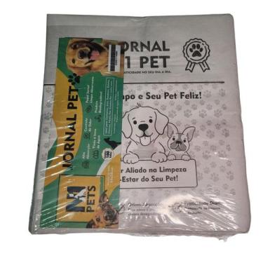 Imagem de Jornal para Cães 100 folhas 64 x 58cm Biodegradável Alta Absorção - N1
