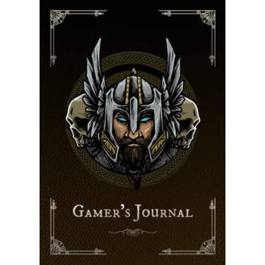 Imagem de Gamer's Journal: RPG Role Playing Game Notebook - Warrior Knight and Skeletons (Gamers series)