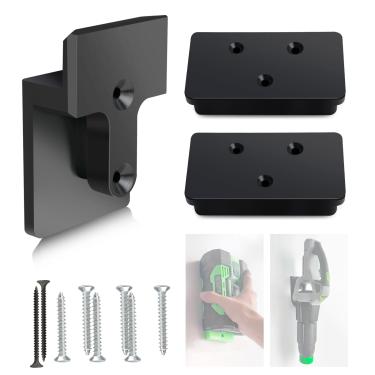 Imagem de Suporte de parede para soprador de folhas EGO – Suporte de parede para soprador de folhas com suportes de bateria compatível com soprador EGO 530 615 650 CFM, acessórios e acessórios para soprador EGO