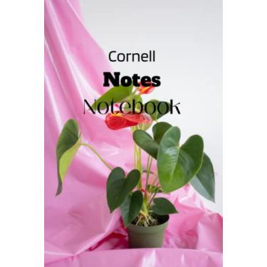 Imagem de Cornell Notes Notebook: Small flower hard cover Notes Notebook, Note Taking system for school,120p , 6" x 9"inch by damh ed
