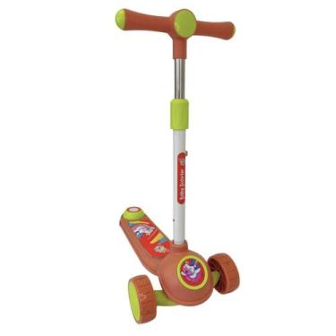 Imagem de Patinete Infantil Com Luz e Som - Velorad, Laranja
