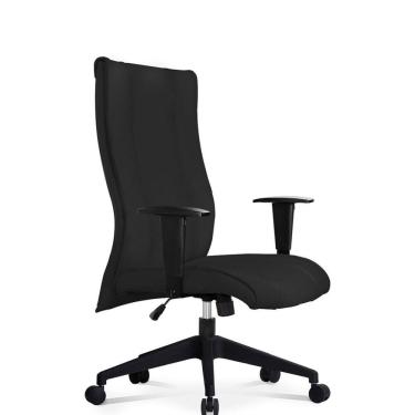 Imagem de Cadeira Presidente Infinity Giratória com Braço -inf0123pt25pt Preto